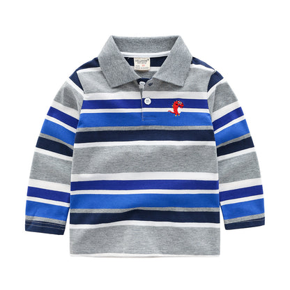 Linear Modernist Striped Long Sleeve Jersey