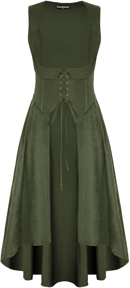 Pirate Farmer High And Low Dress With Mouth