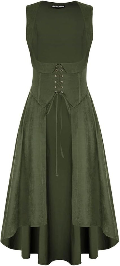 Pirate Farmer High And Low Dress With Mouth