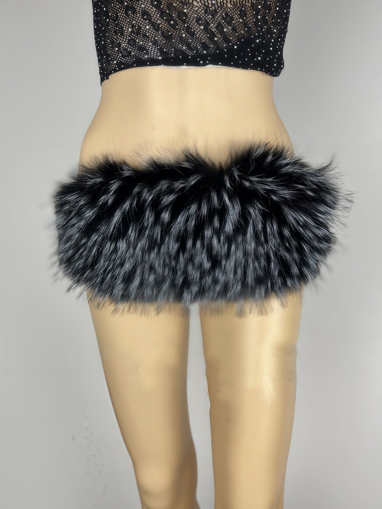 Fur Belt Retro Easy Matching Plush Waist Chain Waist Seal Waist Decorations