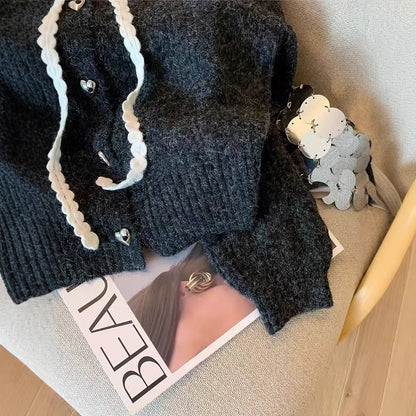 French Style Doll Collar College Style Sweater