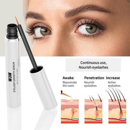 Eyebrow Growth Serum EyeLash Growth Serum 3 Pack  Advanced Formula To Boost Longer, Fuller & Thicker Looking Brows 3mL Tube
