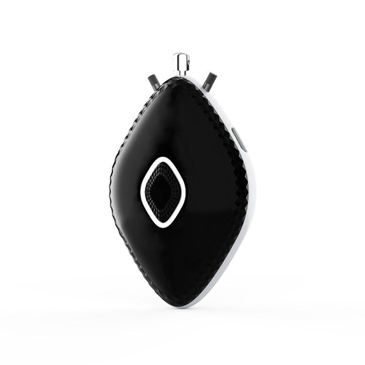 Portable hanging neck anion air purifier