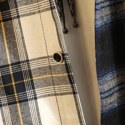 Long sleeve plaid shirt