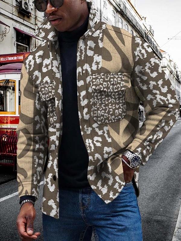 Gradual Change 3D Print Digital Button Cardigan