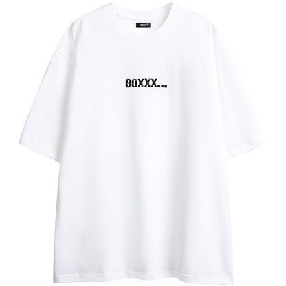 Printed Casual Short-sleeved Cotton T-shirt For Men