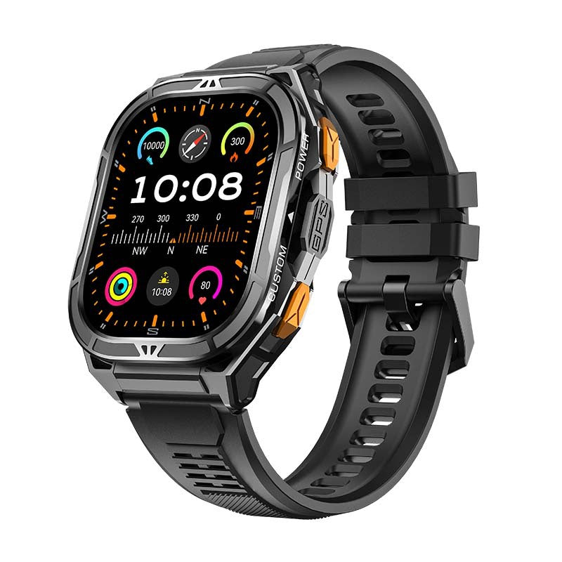 X5 Smart Watch Bluetooth Calling AMOLED Screen GPS