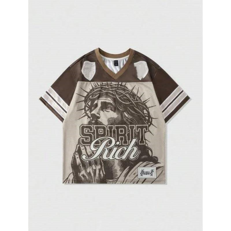 American Heritage Retro Mesh Athletic Tee