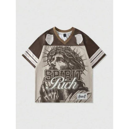 American Heritage Retro Mesh Athletic Tee