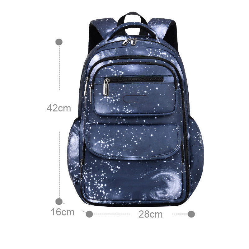 The Side-Access Grand: Refrigerator-Open Large-Capacity Schoolbag
