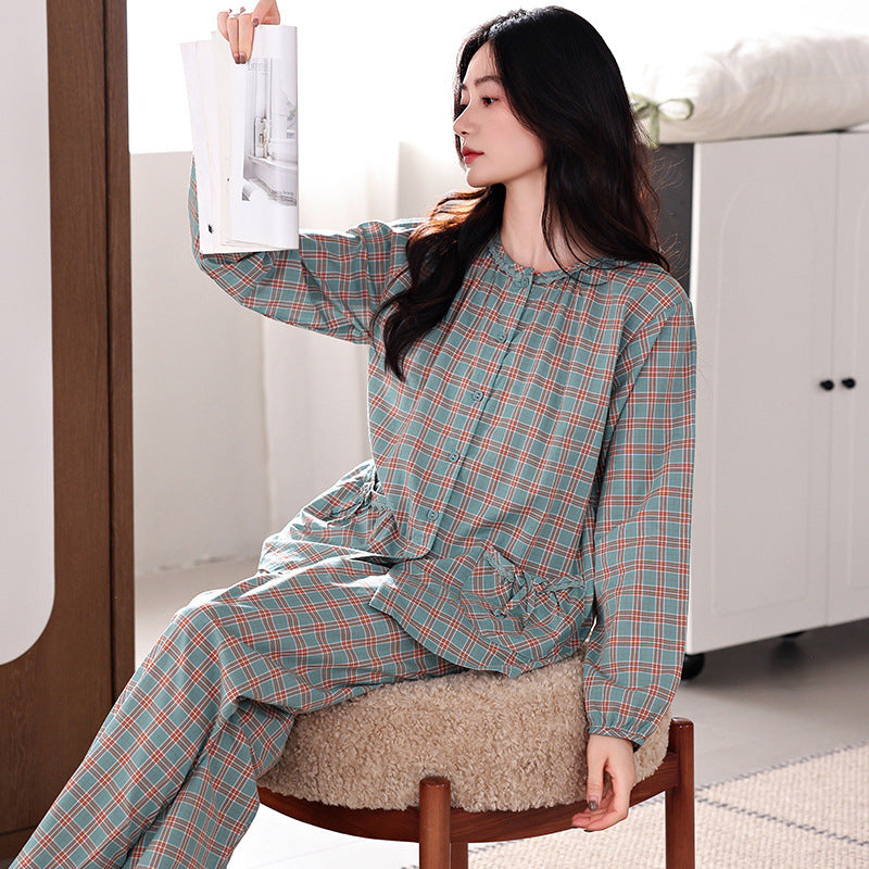 The Pure Cotton: Women’s Loose Cotton Pajama Suit