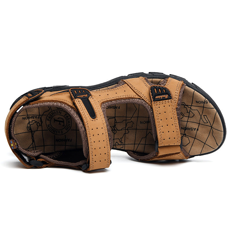 Artisan Openwork: Men’s Outdoor Casual Openwork Sandals