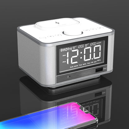 Synchronicity Pro: Wireless Charging Hub & Multi-Function Alarm