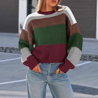 Pullover Lazy Sweater Fashion Casual Top