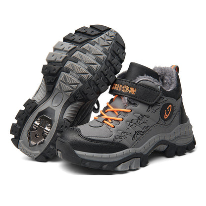 The Alpine Voyager: Dual-Cotton Performance Hiking Boots