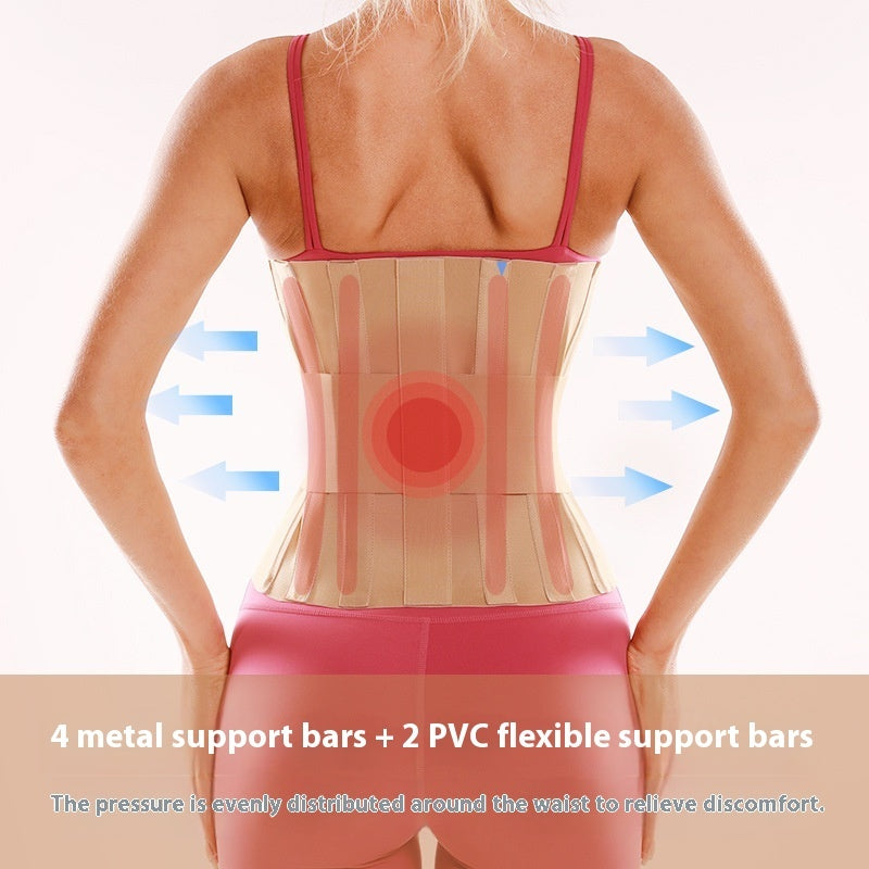 Waist Support Sports Fitness Belly Contracting And Slimming Waistband