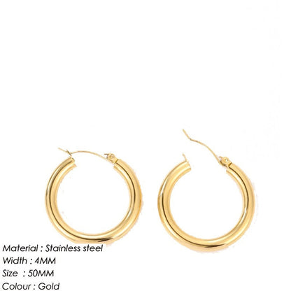 Women's Stainless Steel Fabulous Personality Earrings