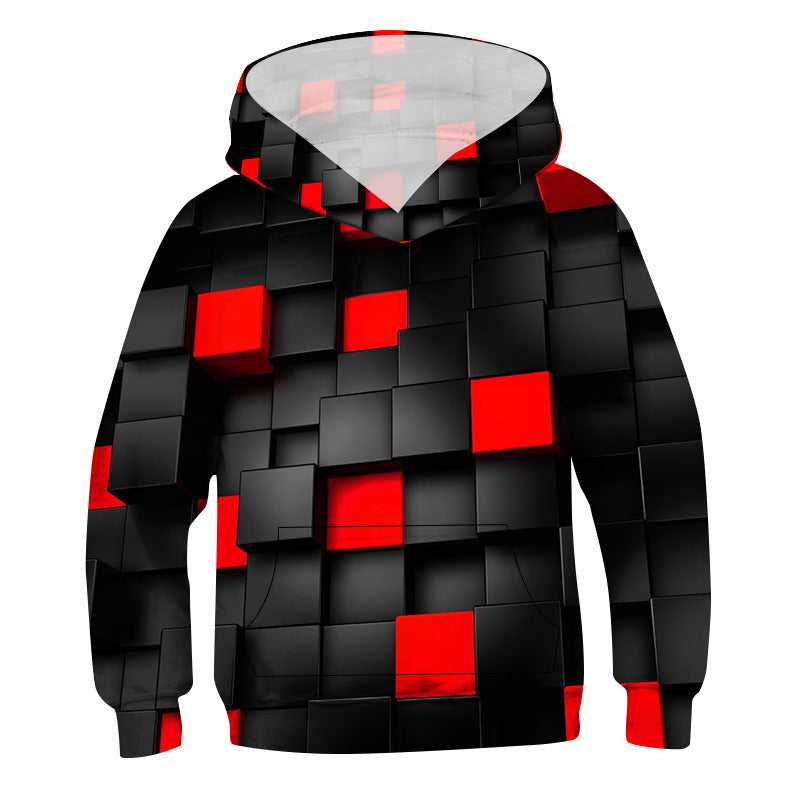 Immersive 3D Vision Digital Graphic Hoodie