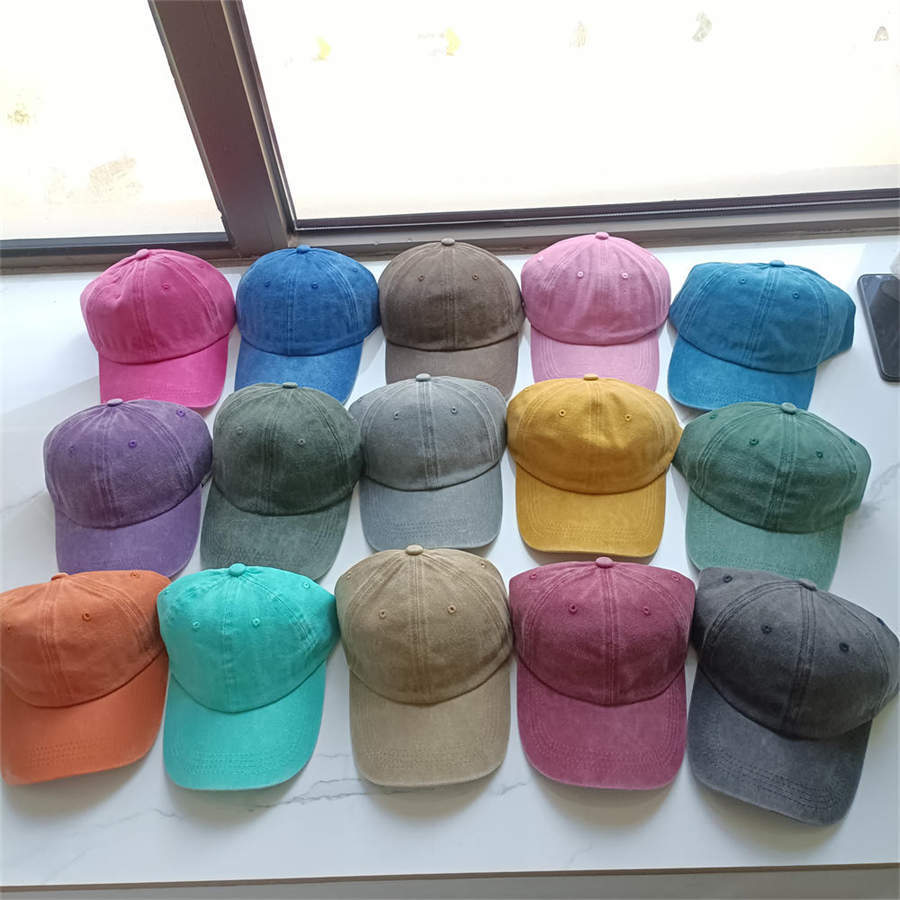 The Heritage Wash: Retro Washed Cotton Peaked Cap