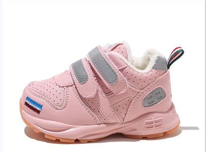 The Thermal Plush: Thickened Fleece-Lined Dual-Cotton Shoes