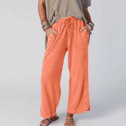 Women's Fashion Casual Wide Leg Leisure Sports Pants