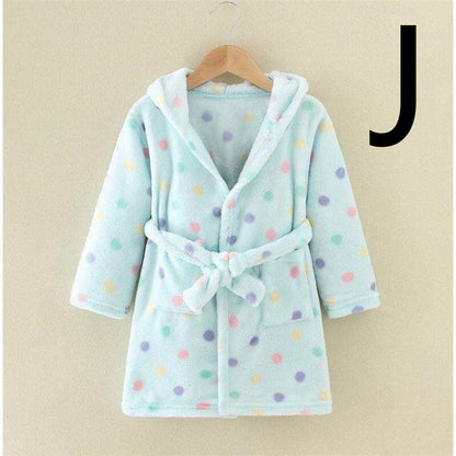All-Season Heirloom: Thickened Flannel Children’s Robe