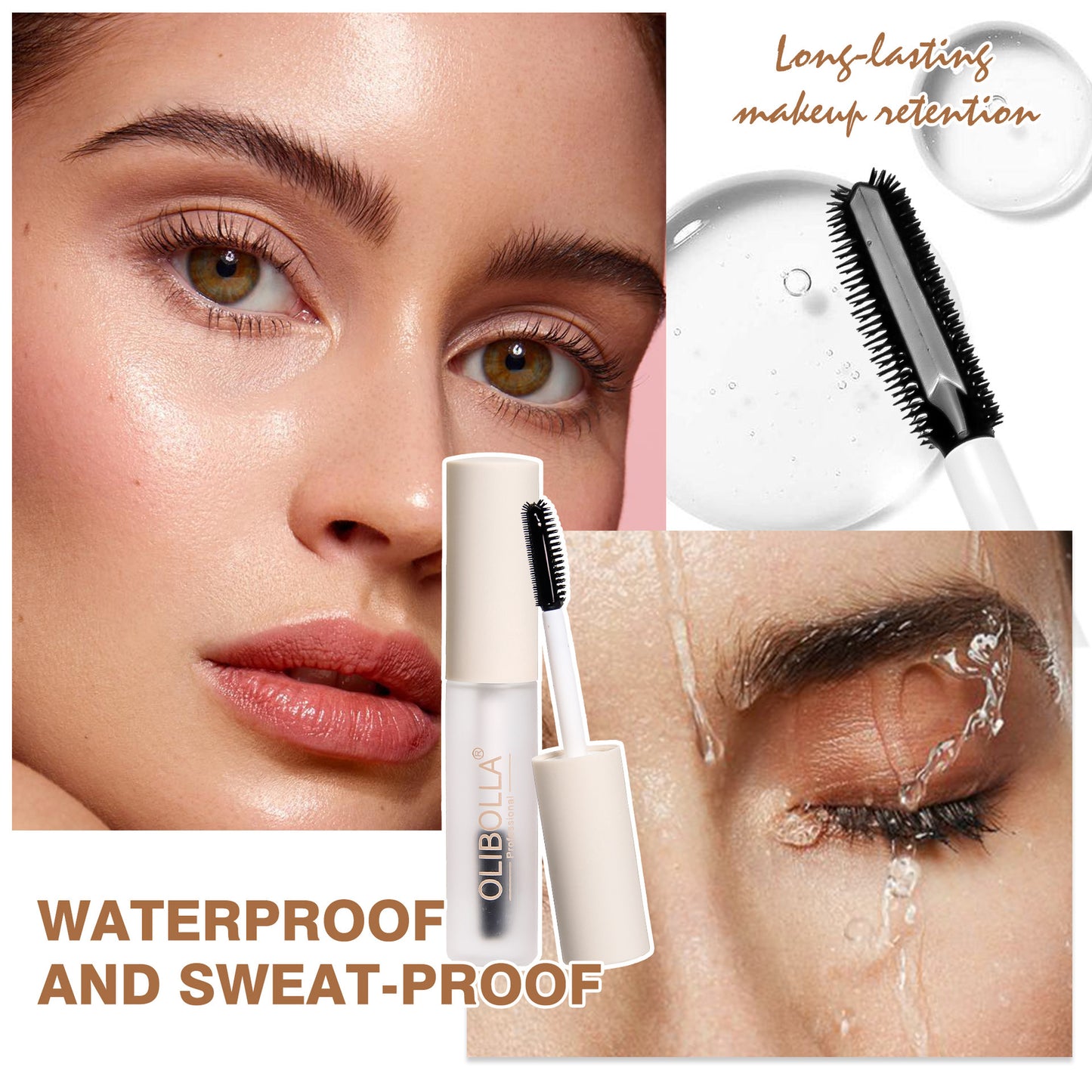 Transparent Shaping Eyebrow Gel Waterproof, Durable And Anti Smearing Cosmetics