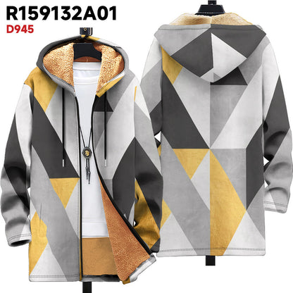 Hooded Cardigan Thick Winter Clothes Cozy Layered Essential