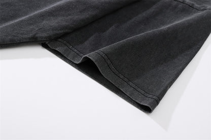 Distressed Round Neck T-shirt For Men