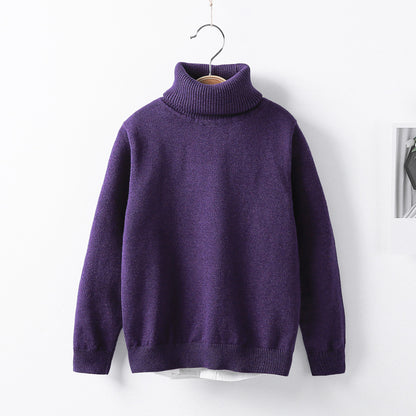 Nordic High-Collar Architectural Knitwear