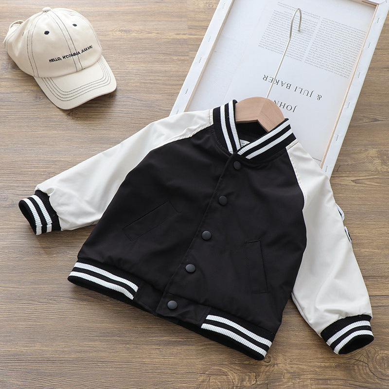 Varsity Heritage Stand Collar Baseball Jacket
