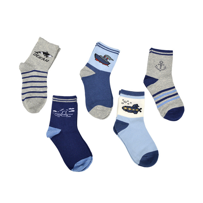 The Autumn Pure: Pure Cotton Seasonal Socks for Boys & Girls