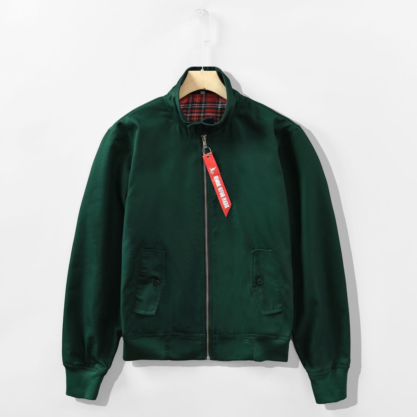 European Stand Collar Fashion Slim Casual Coat Jacket Men