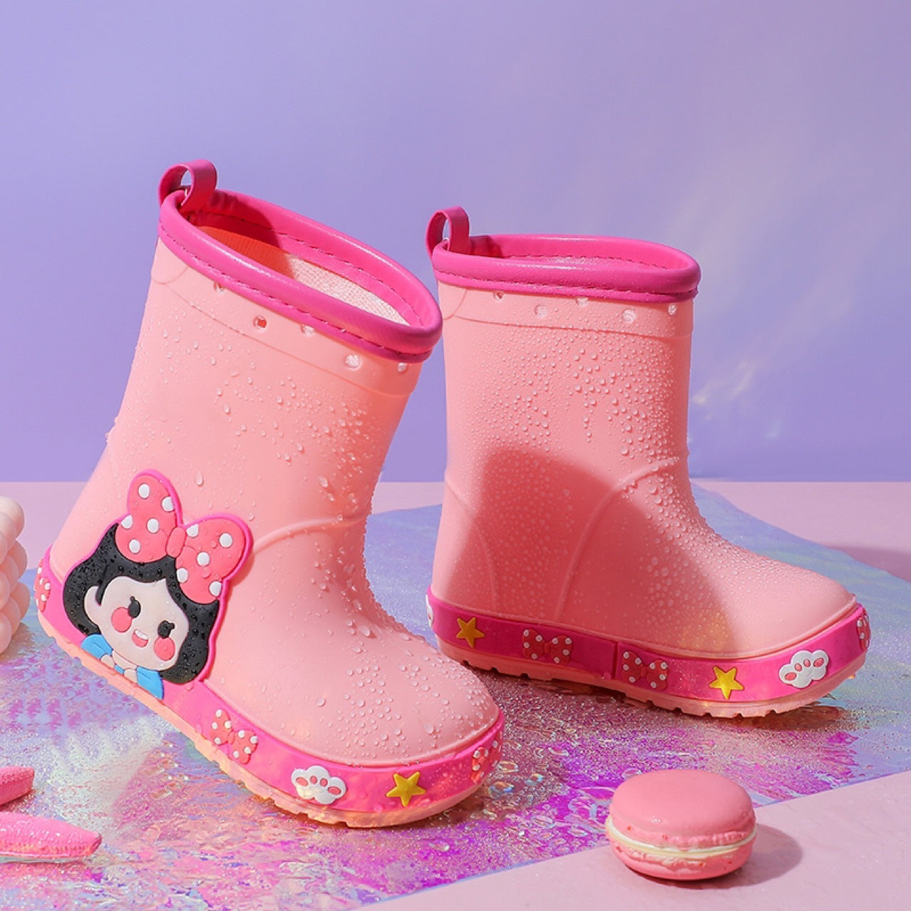 The Kindergarten Princess: Non-Slip Rain Boots