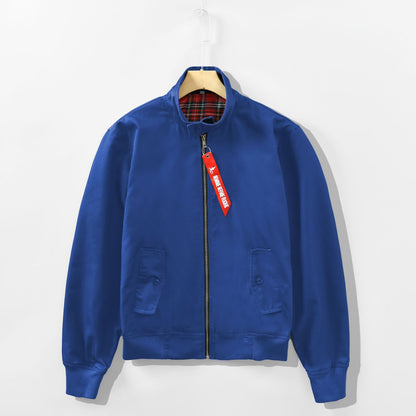 European Stand Collar Fashion Slim Casual Coat Jacket Men