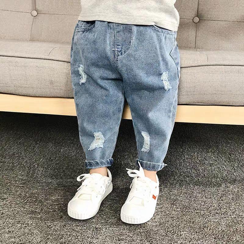 Fashion Personality Boys Western Style Daddy Pants Rugged Youthful Charm