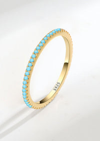 18k Golden Turquoise 1G