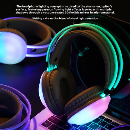 NeonBeat: Luminous E-Sports Bluetooth Wireless Headset