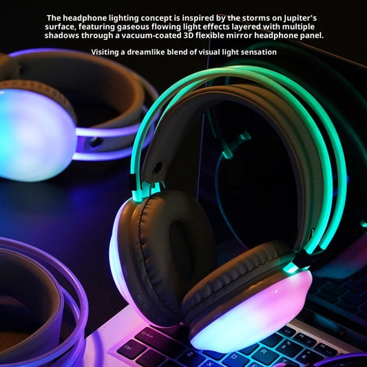 NeonBeat: Luminous E-Sports Bluetooth Wireless Headset