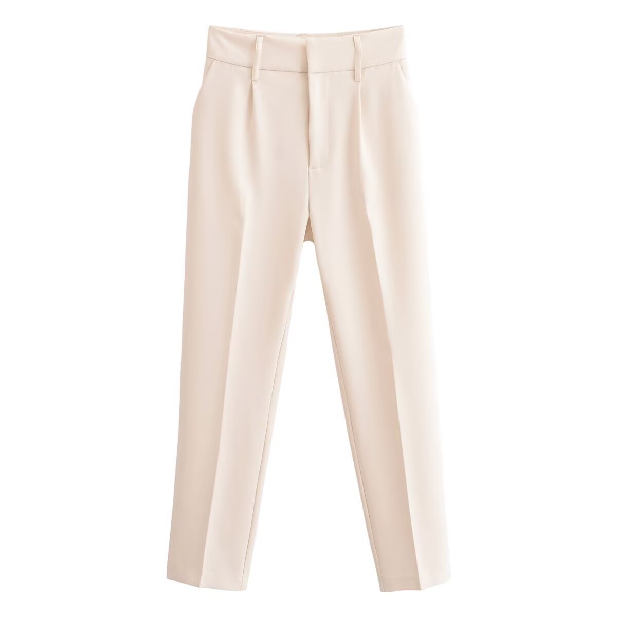 High Waist Slimming Skinny Pants Versatile Casual Suit Pants