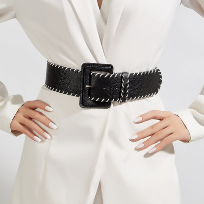 Decorative Jeans Hand-knitted Rope Belt