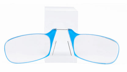 Unisex Legless Nose Clip Elderly Sticky Mobile Phone Portable Ultra-thin Glasses Case