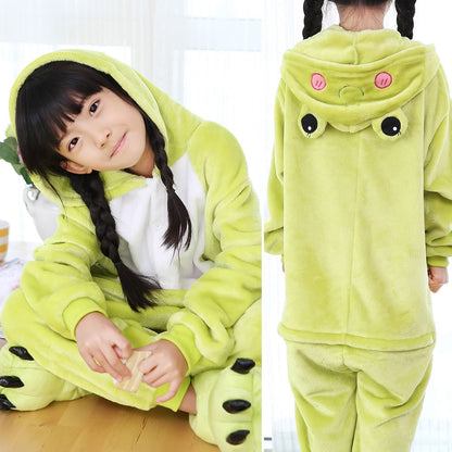 The Long Sleeve Flannel: Children’s Animal One-Piece