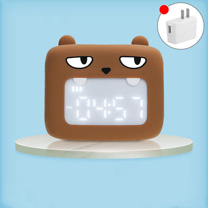 Nursery Quiet: Mute Student Bedroom Bedside Precision Clock