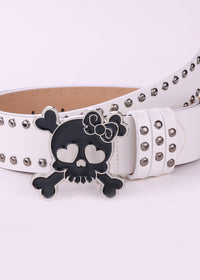 White Rivet Wheels Head