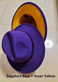 Sapphire Blue Inner Yellow