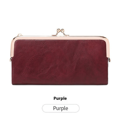 Retro Clip Multifunctional All-match Folding Coin Purse