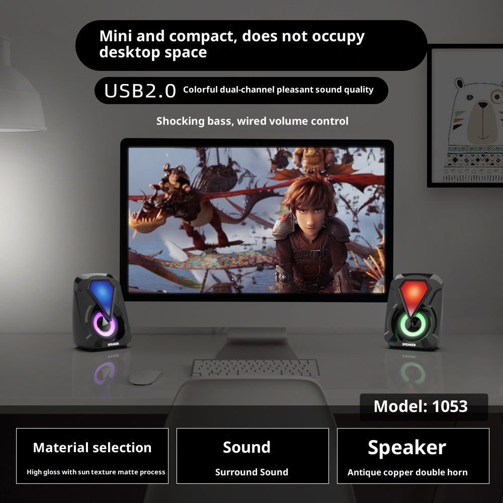 The Acoustic Mini: Computer Audio Desktop Speaker