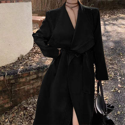 Casual Loose Slimming Large Lapel Cardigan Top