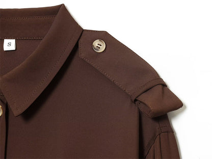 Women's Fashionable All-match Shoulder Strap Shirt